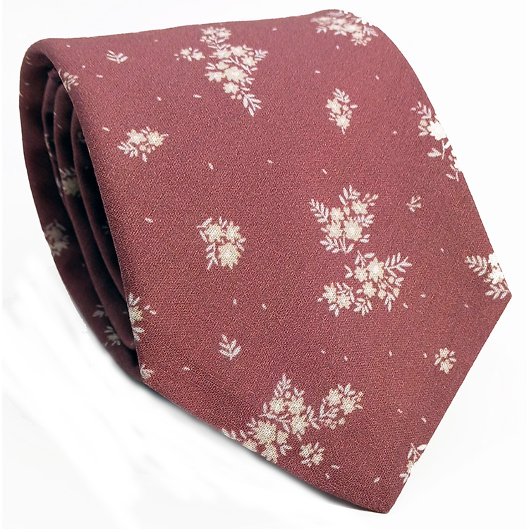 Gravata-algodão-rosa-velho-com-flores-bege-(2).jpg